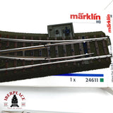 ♻️ Märklin 3x 24611 74490 Desvío izquierdo y motor para desvío sistema C H0 escala 1:87 E20