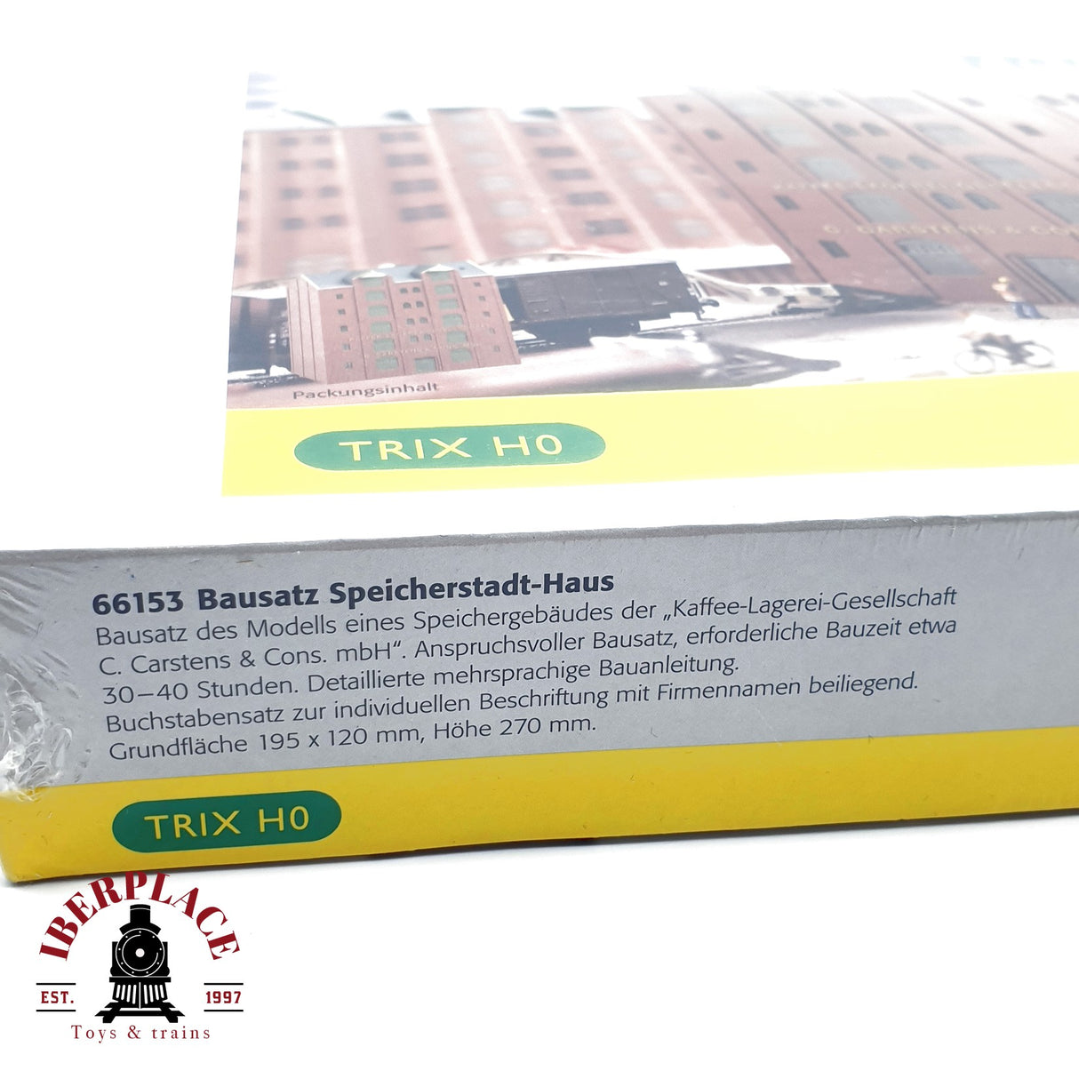 ♻️ Trix 66152 Kit de construcción Casa de Speicherstadt Parte 3 H0 escala 1:87 E20