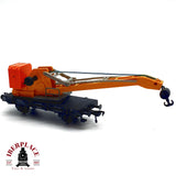 ♻️ DC Fleischmann vagón grúa 019 H0 escala 1:87 E20