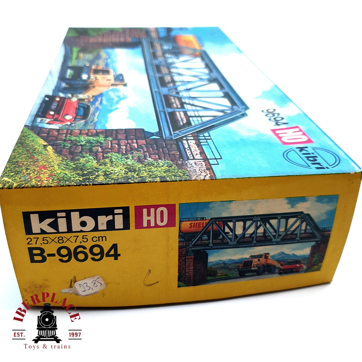♻️ Kibri B-9694 puente de celosía H0 escala 1:87 E19