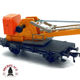 ♻️ DC Fleischmann vagón grúa 019 H0 escala 1:87 E20