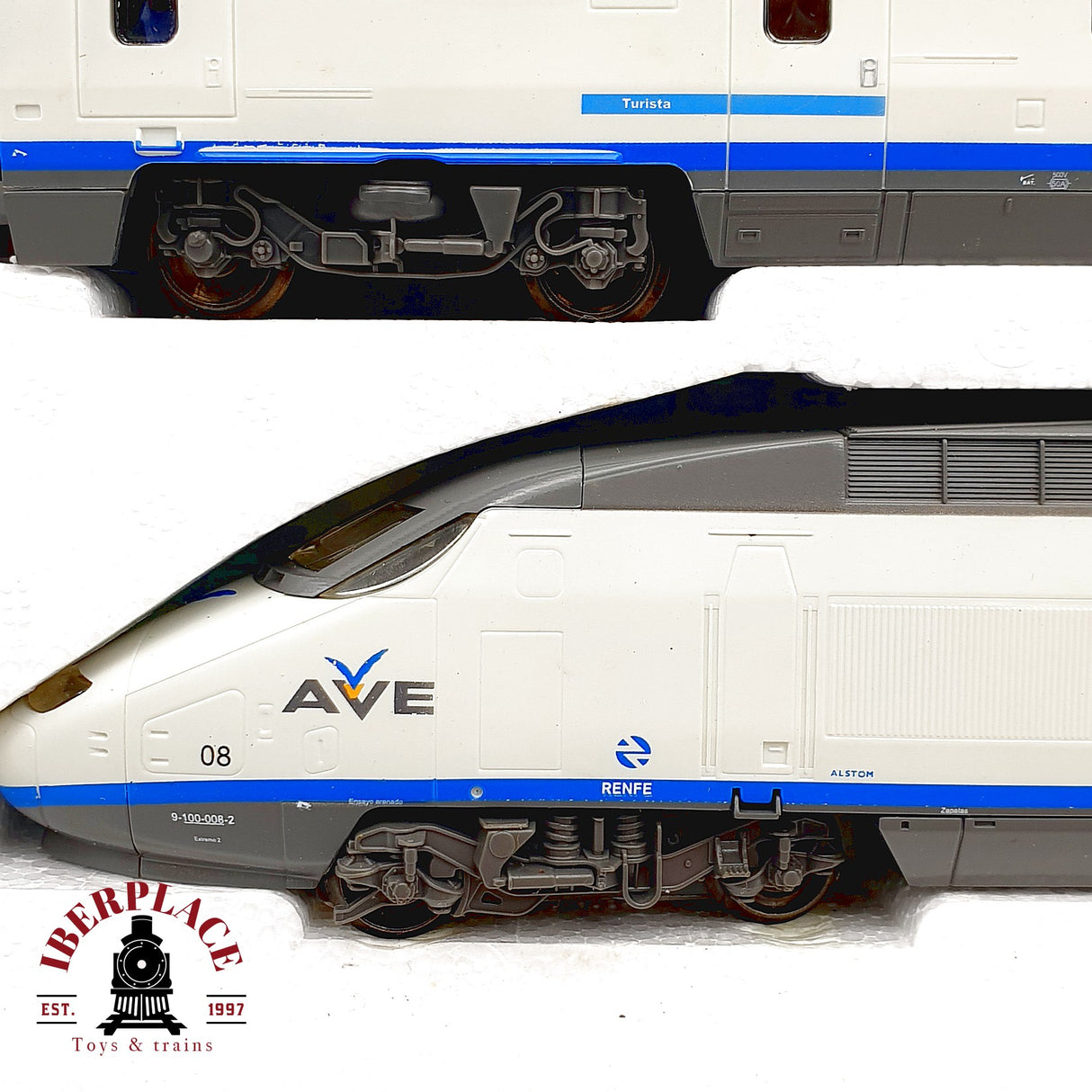 ♻️ Mehano 3970 T684 Set AVE S100 RENFE Tren Alta Velocidad H0 1:87 AC