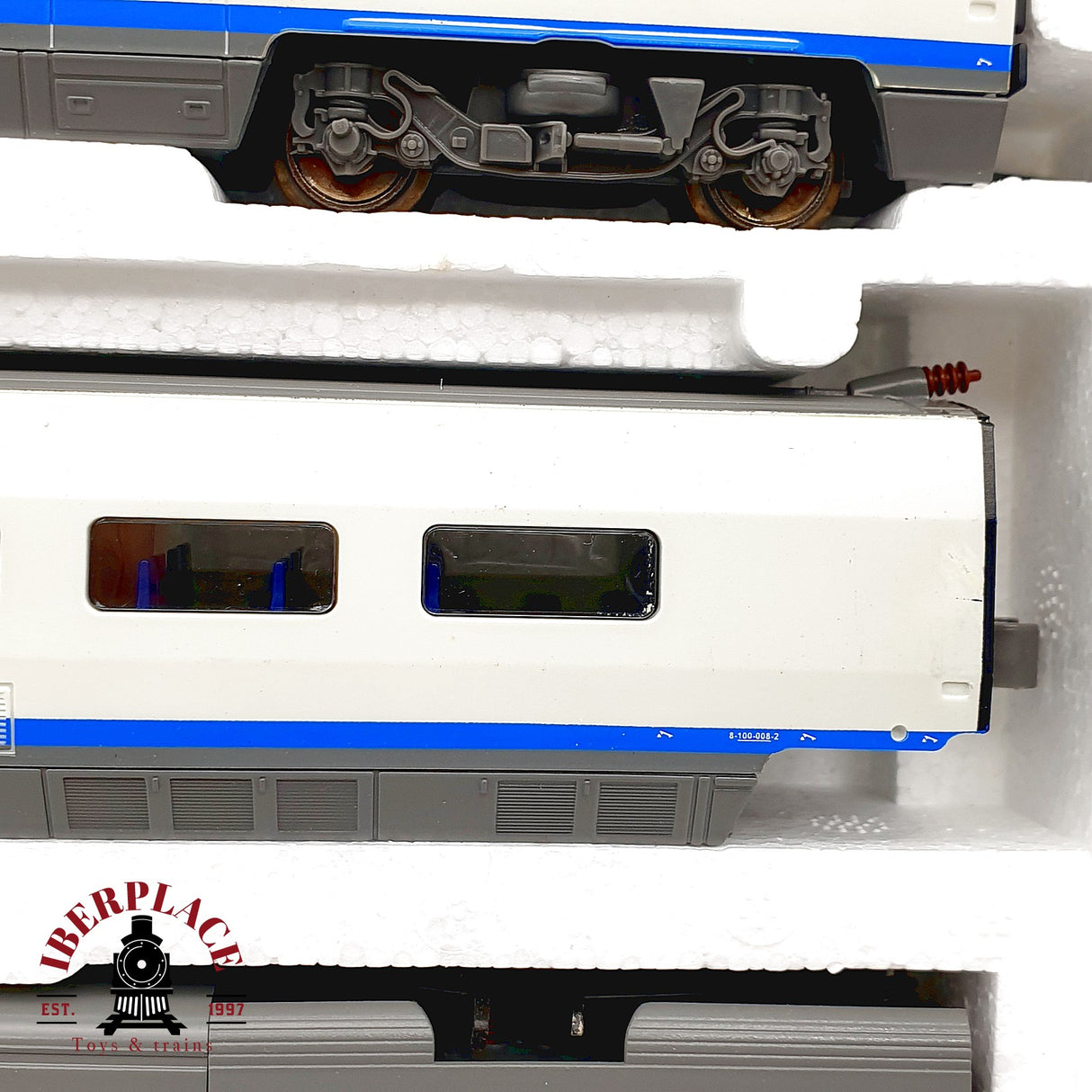 ♻️ Mehano 3970 T684 Set AVE S100 RENFE Tren Alta Velocidad H0 1:87 AC