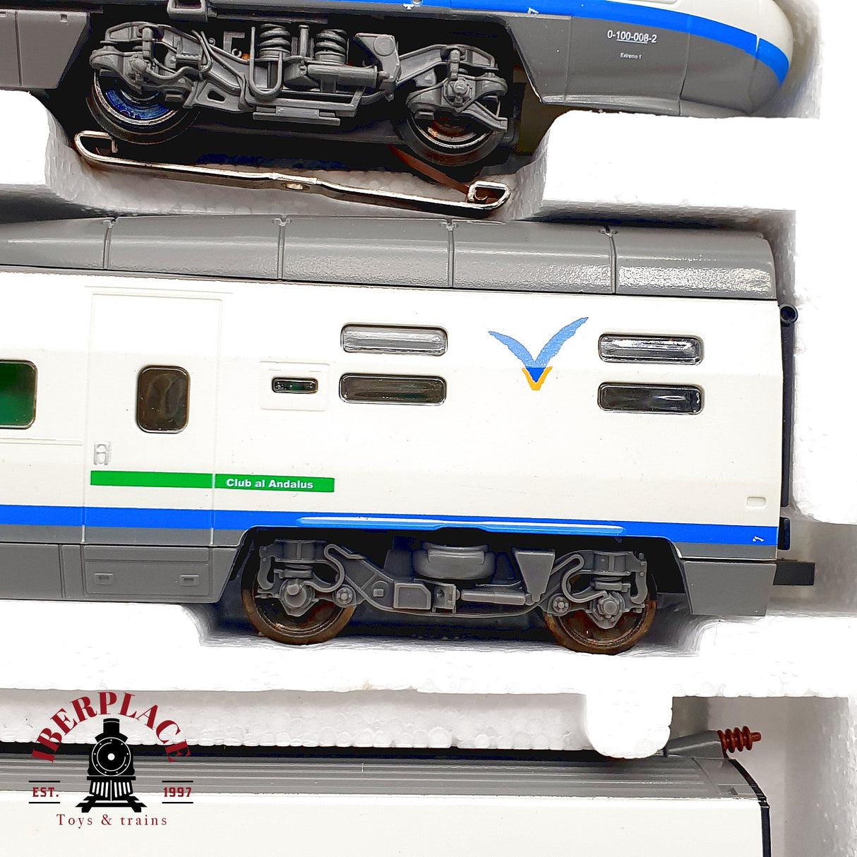 ♻️ Mehano 3970 T684 Set AVE S100 RENFE Tren Alta Velocidad H0 1:87 AC