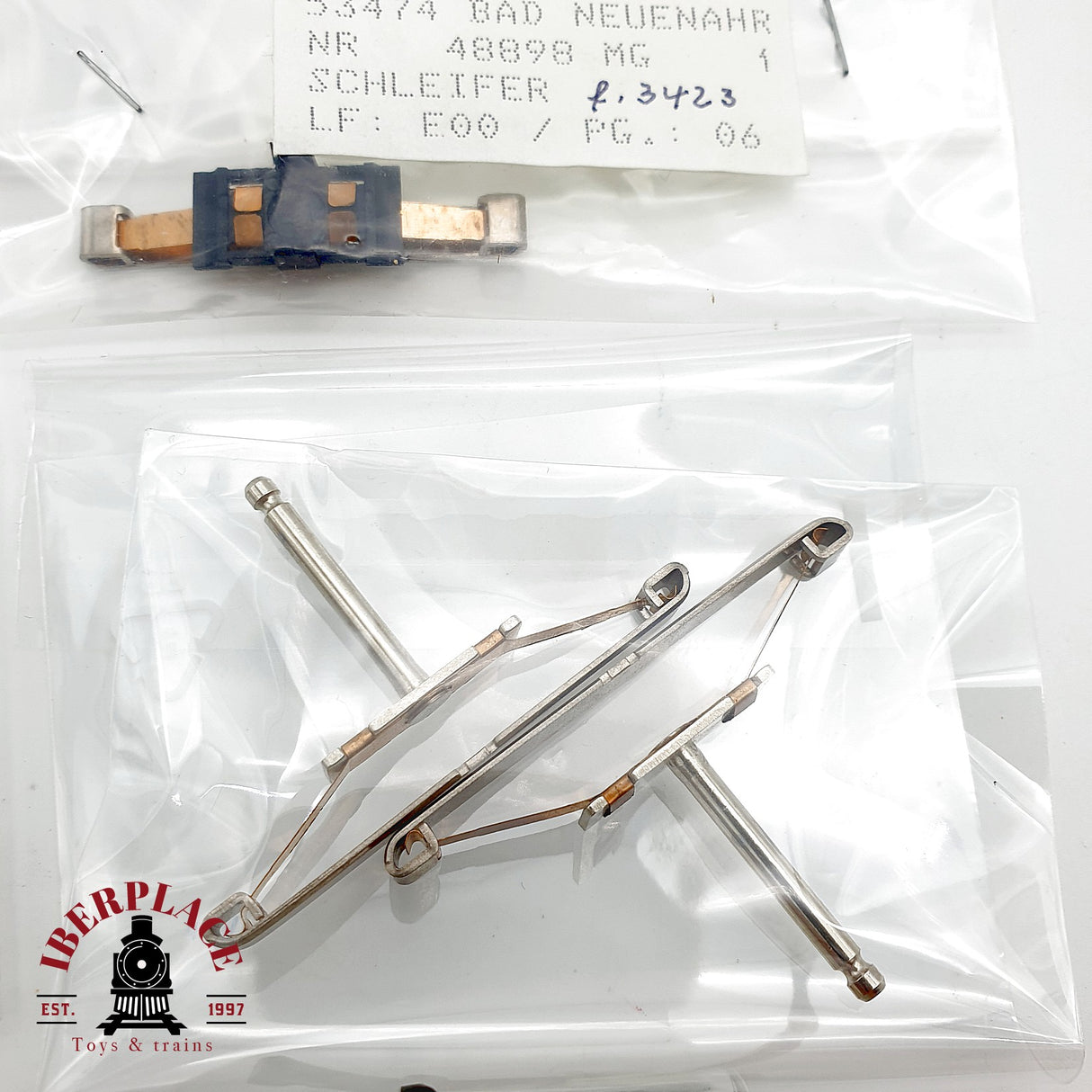 ♻️ Märklin Lote repuestos 7175 patin toma corriente pantografos AC H0 Escala 1:87