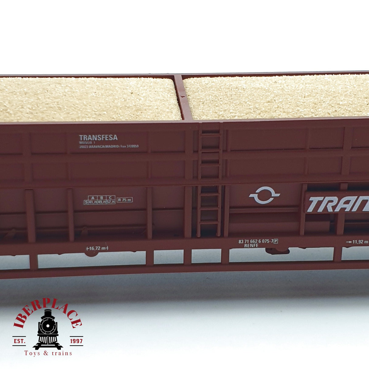 ♻️ Electrotren 5751K vagón Tolva Transfesa RENFE 662 H0 escala 1:87 A27 2/2