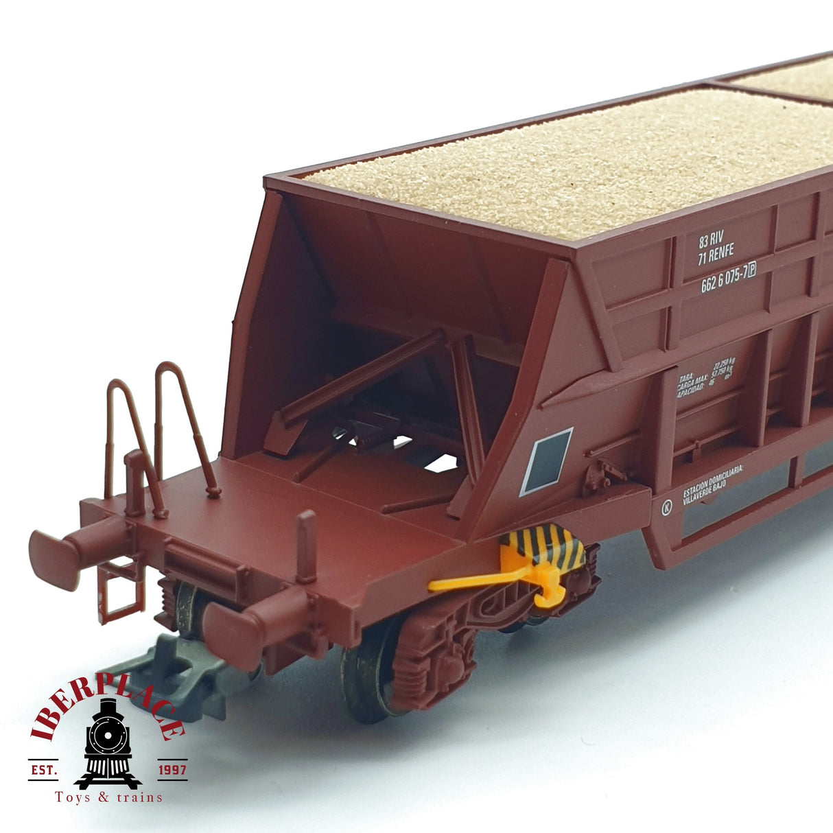 ♻️ Electrotren 5751K vagón Tolva Transfesa RENFE 662 H0 escala 1:87 A27 2/2