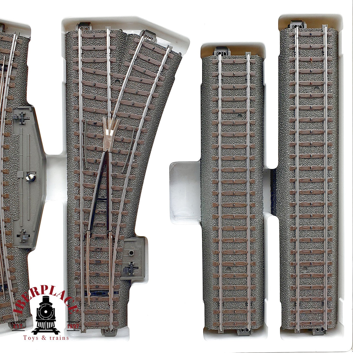 ♻️ ✨ Märklin 24905 Set ampliación vías sistema C C5 desvíos cruce topes Escala H0 1:87
