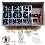 ♻️ Kibri B-9630 Puente de celosía H0 escala 1:87 E19