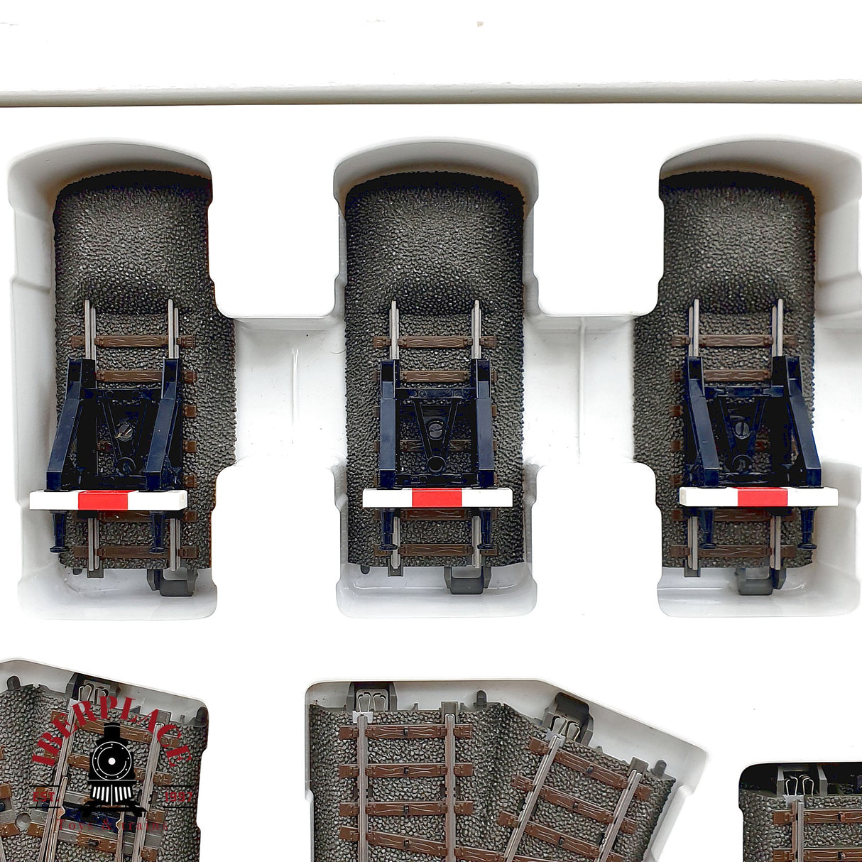 ♻️ ✨ Märklin 24905 Set ampliación vías sistema C C5 desvíos cruce topes Escala H0 1:87