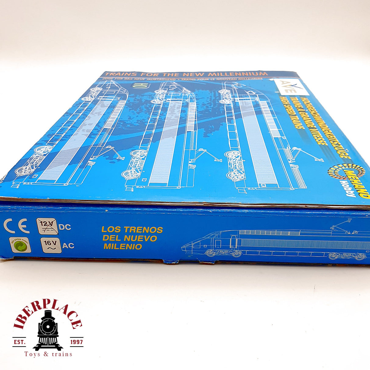 ♻️ Mehano 3970 T684 Set AVE S100 RENFE Tren Alta Velocidad H0 1:87 AC