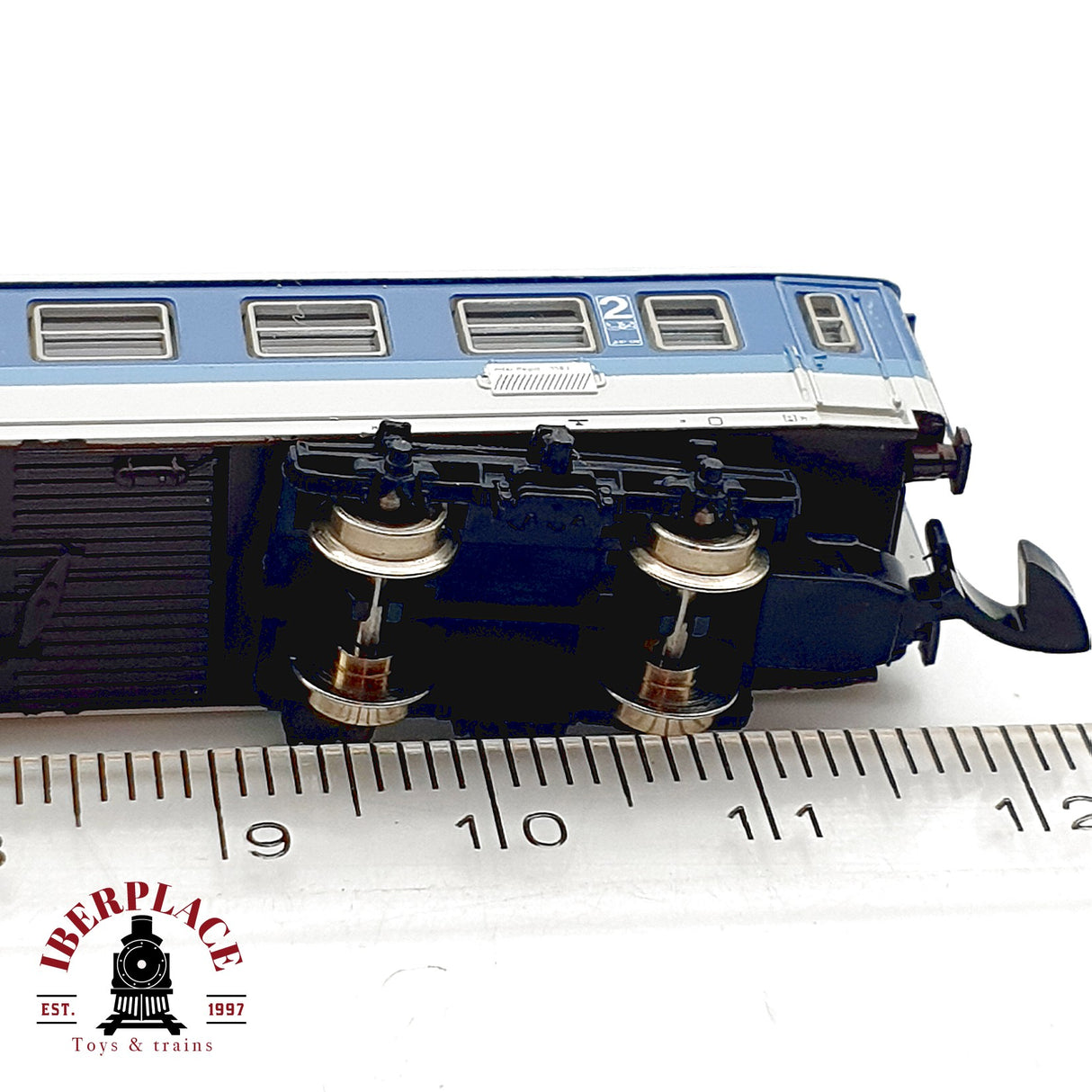 ✨♻️ Märklin 8744 Vagon Pasajeros 2ª Clase Bm 235 DB Epoca IV Escala Z 1:220