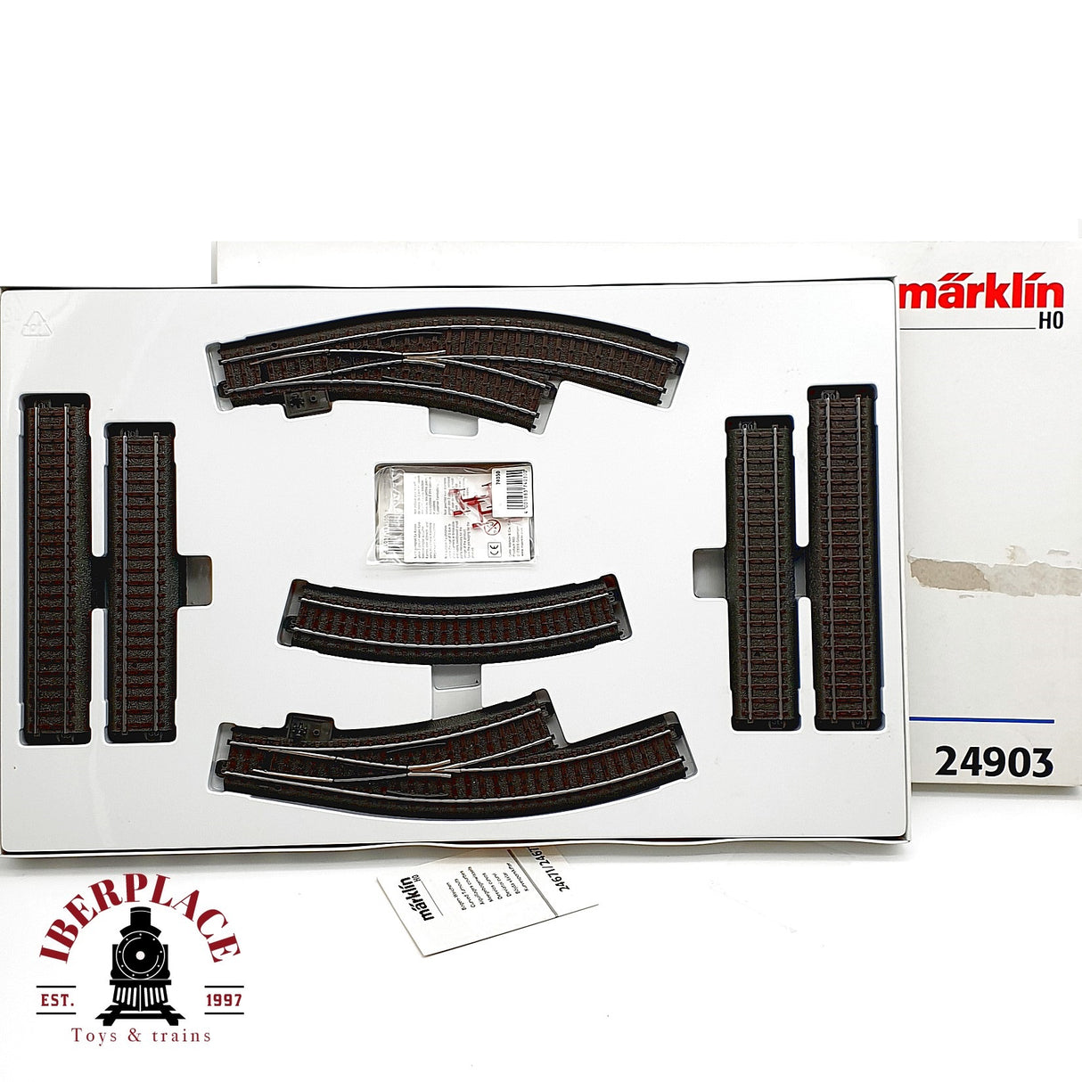 ♻️ ✨ Märklin 24903 Set ampliación vias sistema C C3 desvíos Escala H0 1:87 AC
