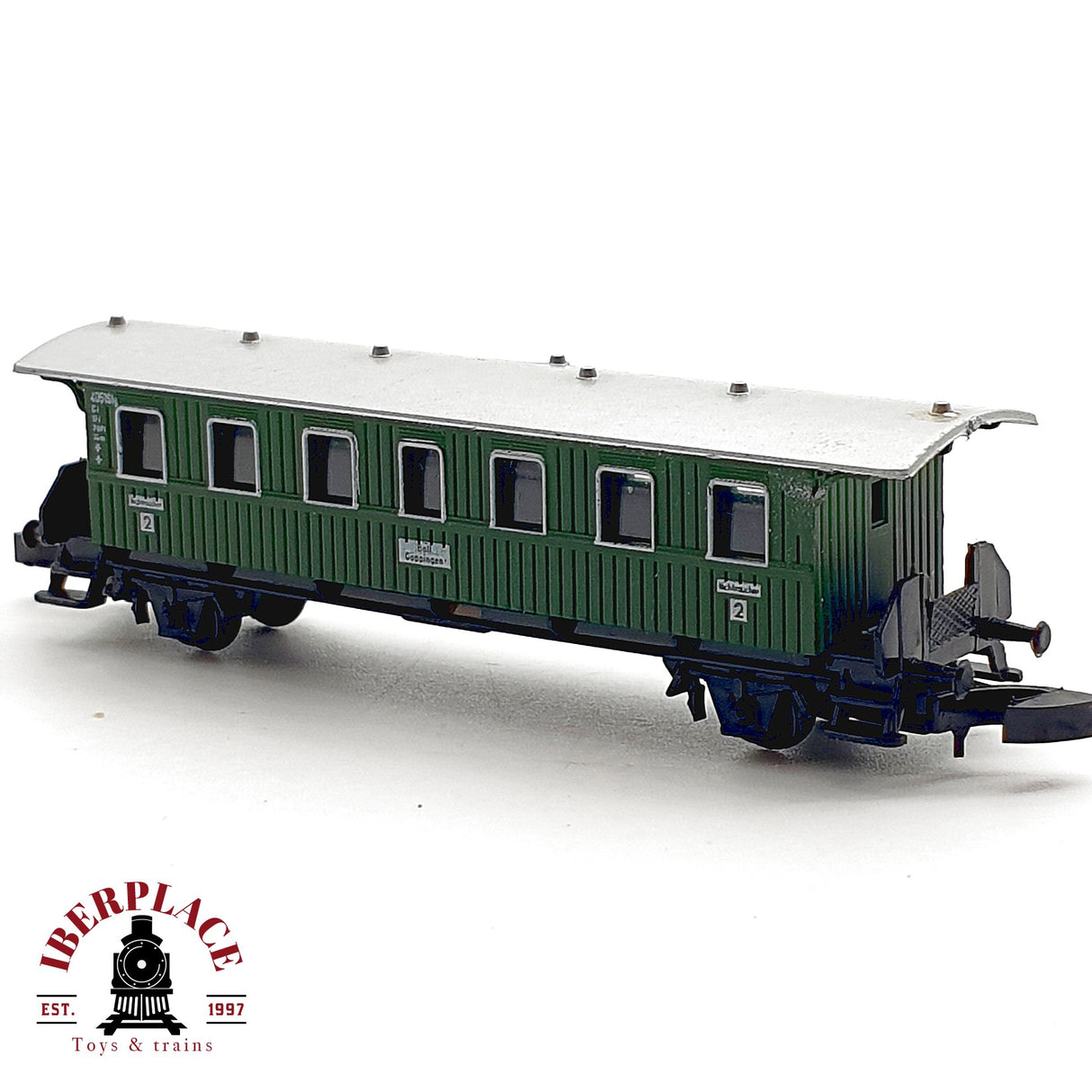 ✨♻️ Märklin 8700 Vagón Pasajeros 2ª Clase Bi DB Epoca III Escala Z 1:220