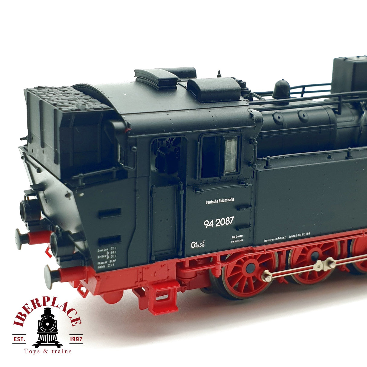 ♻️  AC PIKO 50260 Digital Locomotora DR 94 2087 H0 escala 1:87 E21