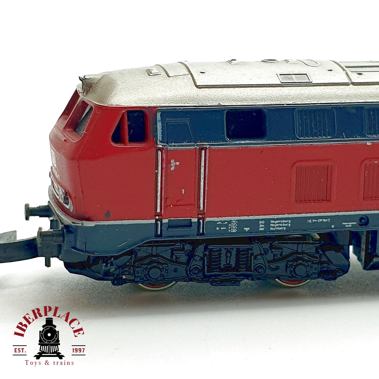 ♻️✨Märklin 8875 Locomotora Diésel BR 216 DB Época IV Mini Club Escala Z 1:220