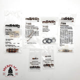 ♻️ Märklin Lote Recambios 7175 7185 7164 Patines 7152 Aros 2x 60030 AC H0 Escala 1:87