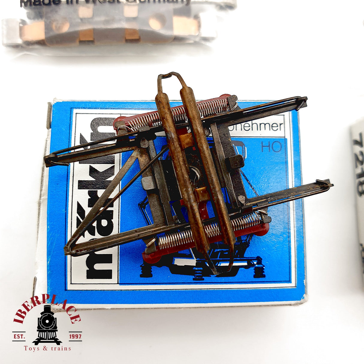 ♻️ Märklin Lote repuestos 7175 patin toma corriente pantografos AC H0 Escala 1:87