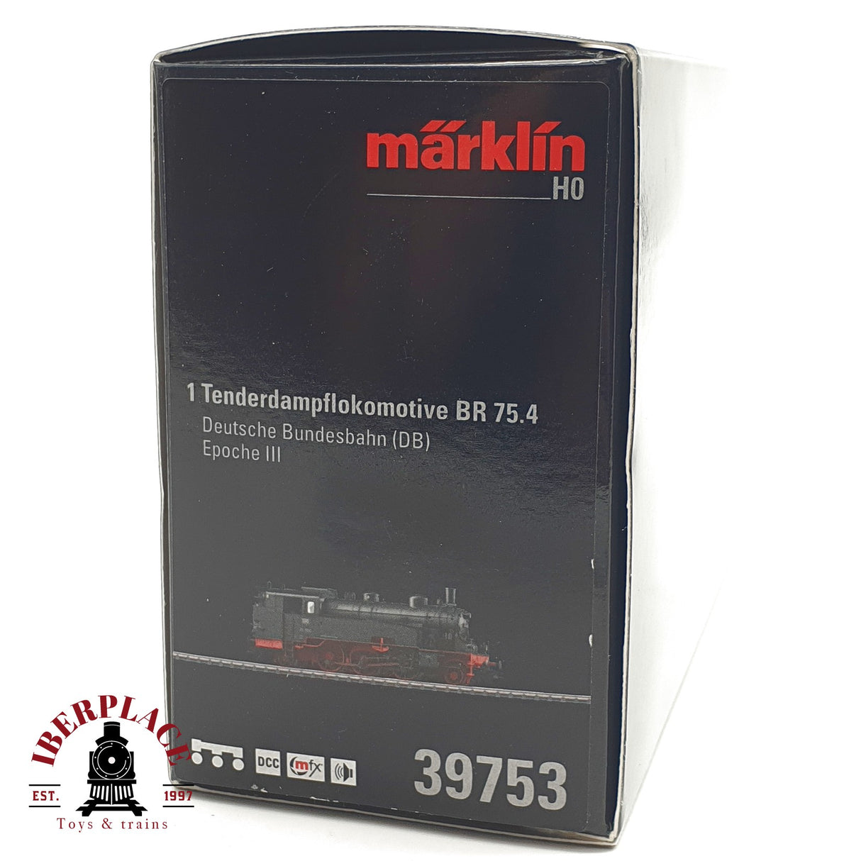 ♻️  AC Märklin 39753 Digital Locomotora BR 75 1102 DB con sonido H0 escala 1:87 E21