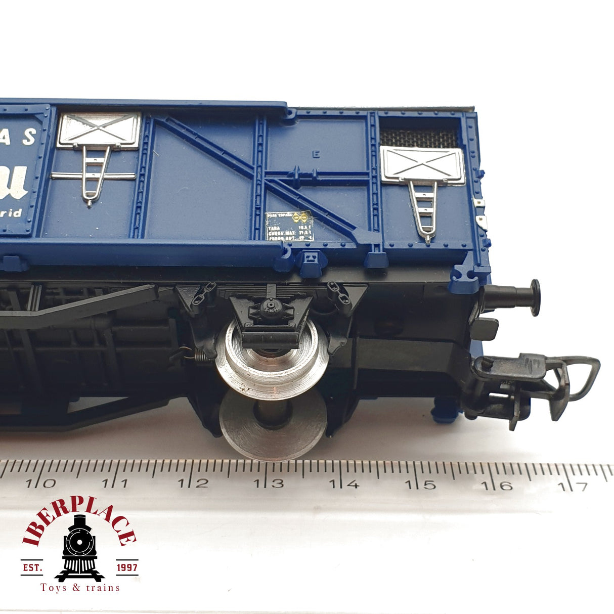 ♻️ Electrotren 1451 vagón cerrado Mahou cervezas RENFE H0 escala 1:87 A27