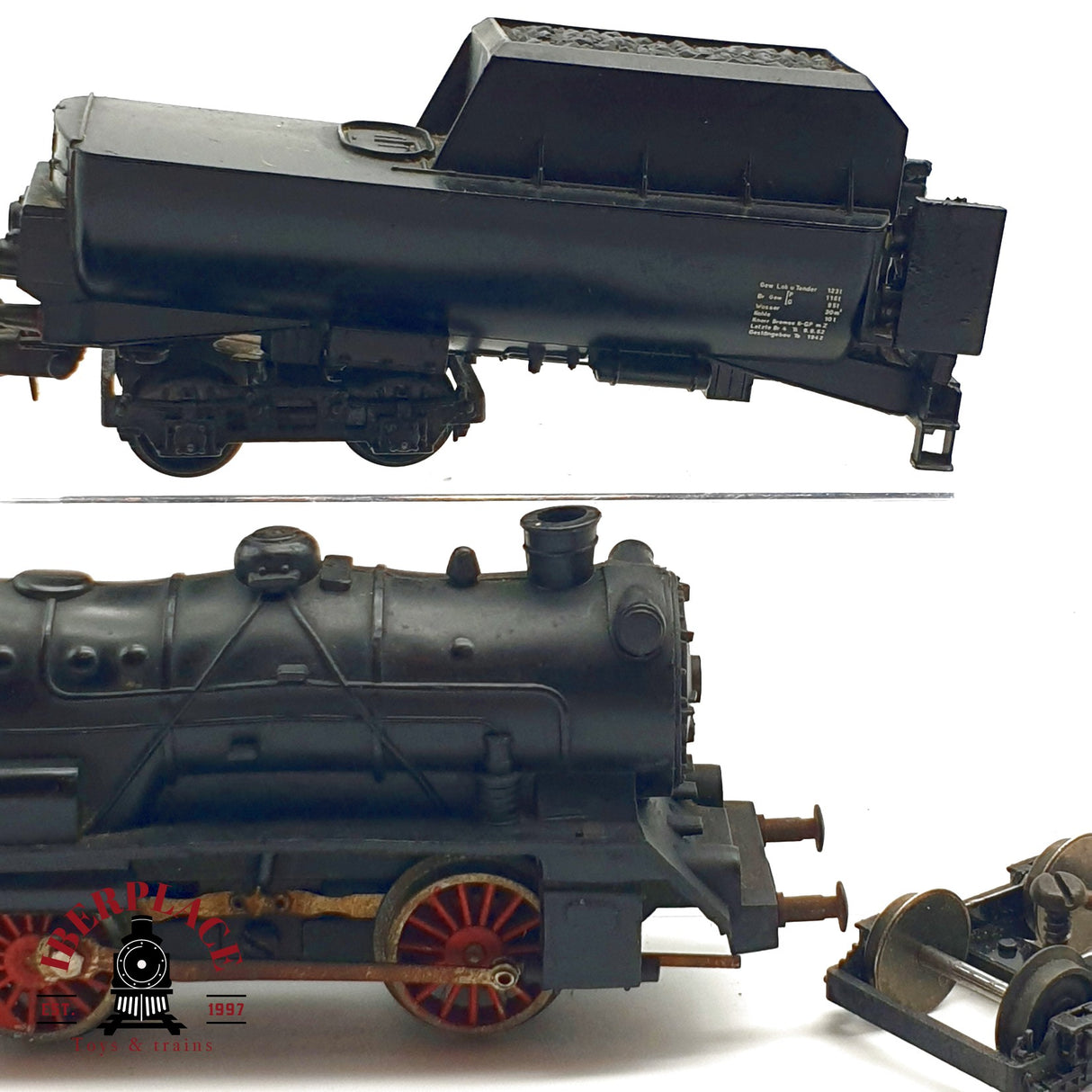 ♻️  Fleischmann Locomotora 1954 para piezas o restaurar H0 escala 1:87 E20