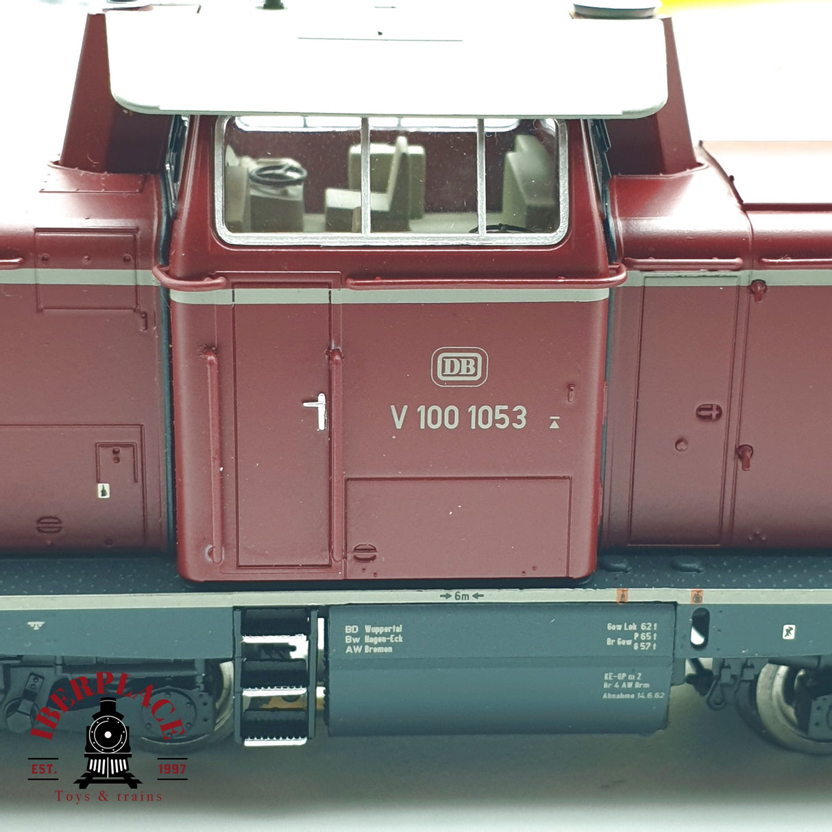 ♻️  AC BRAWA 42803 Digital Locomotora V100 DB Ep III con sonido H0 escala 1:87 E21