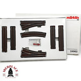 ♻️ ✨ Märklin 24902 Set ampliación vias sistema C C2 desvios y rectas Escala H0 1:87 AC