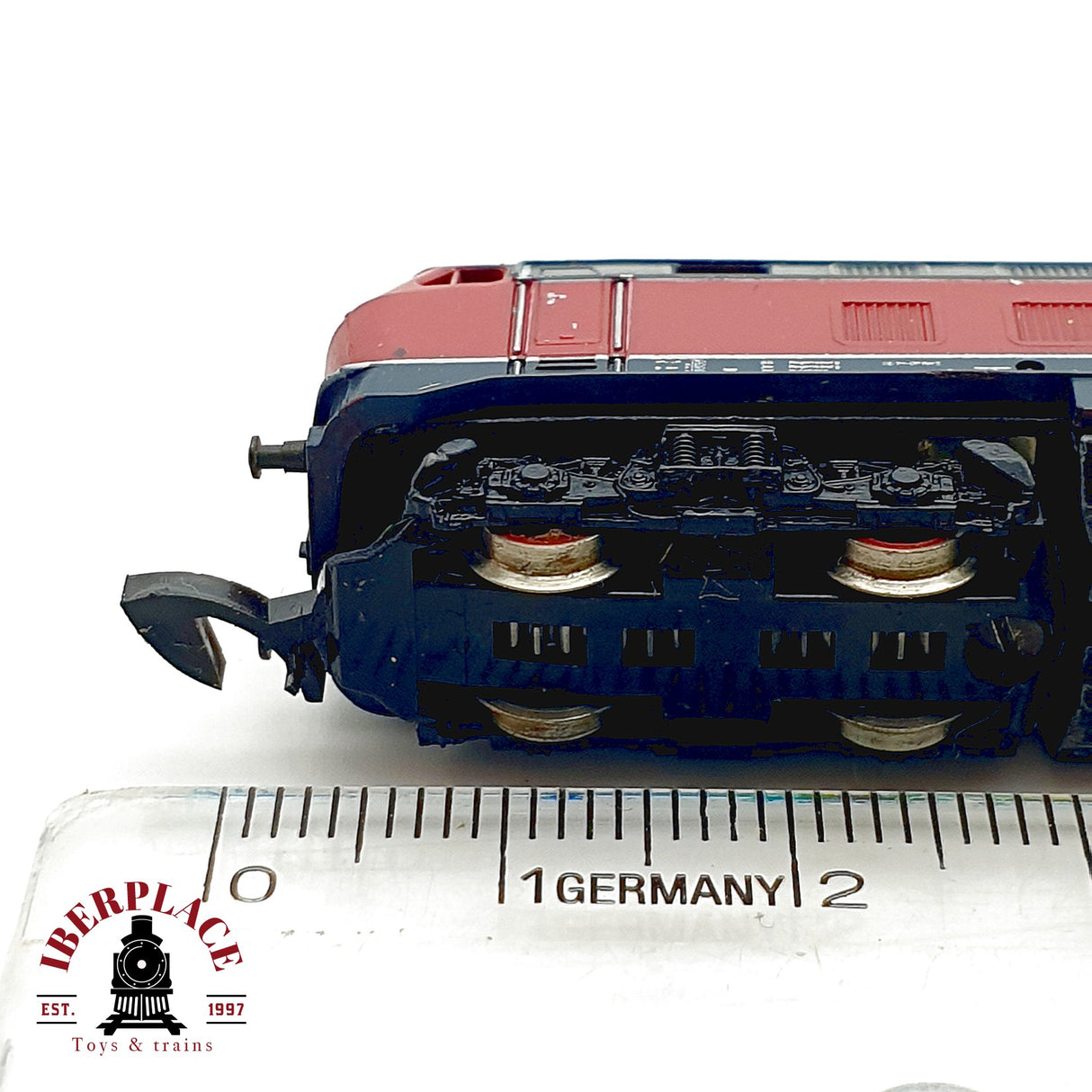 ♻️✨Märklin 8875 Locomotora Diésel BR 216 DB Época IV Mini Club Escala Z 1:220