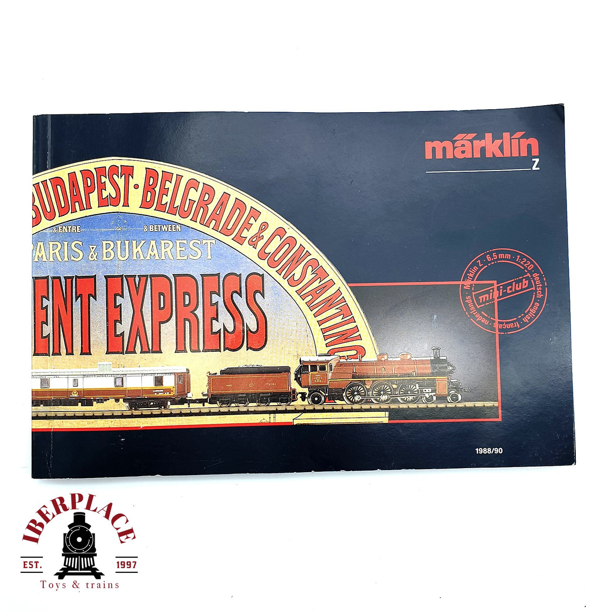 ♻️ Märklin catalogo 1988/90 Z escala 1:220 V10