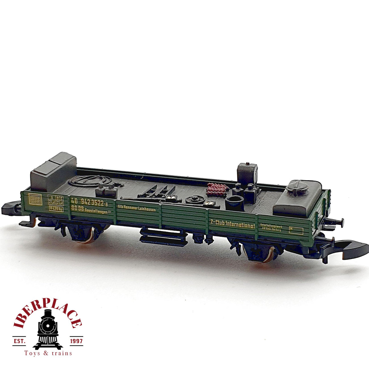 ✨♻️ Märklin 88623 Railex Vagón Mantenimiento Baustoffwagen DB Ep IV Escala Z