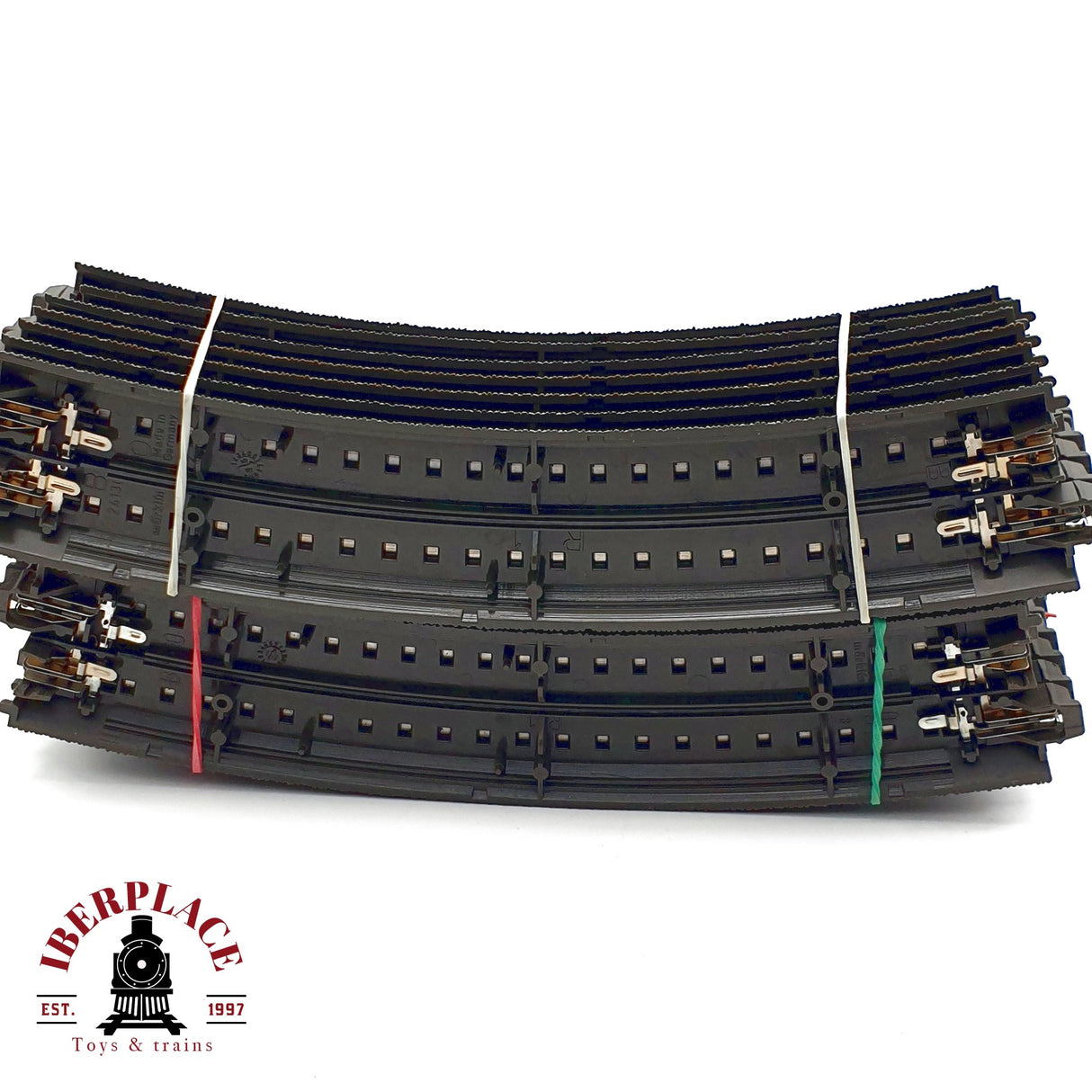 ♻️ Märklin 14x 24130 vías curvas sistema C H0 escala 1:87 E20