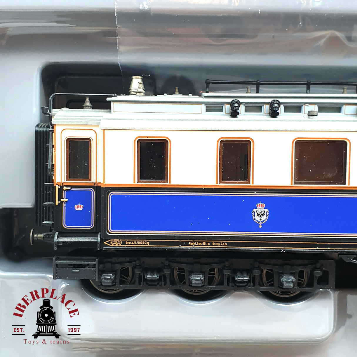 ♻️ Märklin 2881 vagones salon Kaiser KPEV tren rápido H0 escala 1:87 E19 1/2