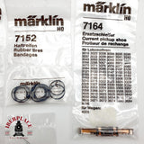 ♻️ Märklin Lote Recambios 7175 7185 7164 Patines 7152 Aros 2x 60030 AC H0 Escala 1:87