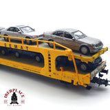 ♻️ Electrotren 6001 vagón portacoches SEMAT Tipo Laes RENFE H0 escala 1:87 A27