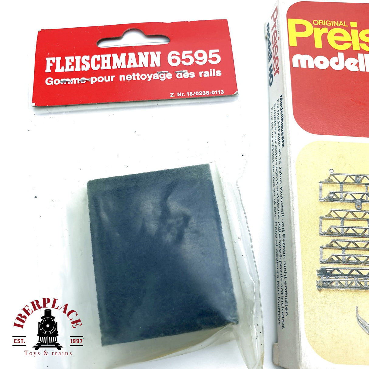 ♻️  Fleischmann Noch Preiser Limpiadores de vías, escaleras H0 escala 1:87 E20