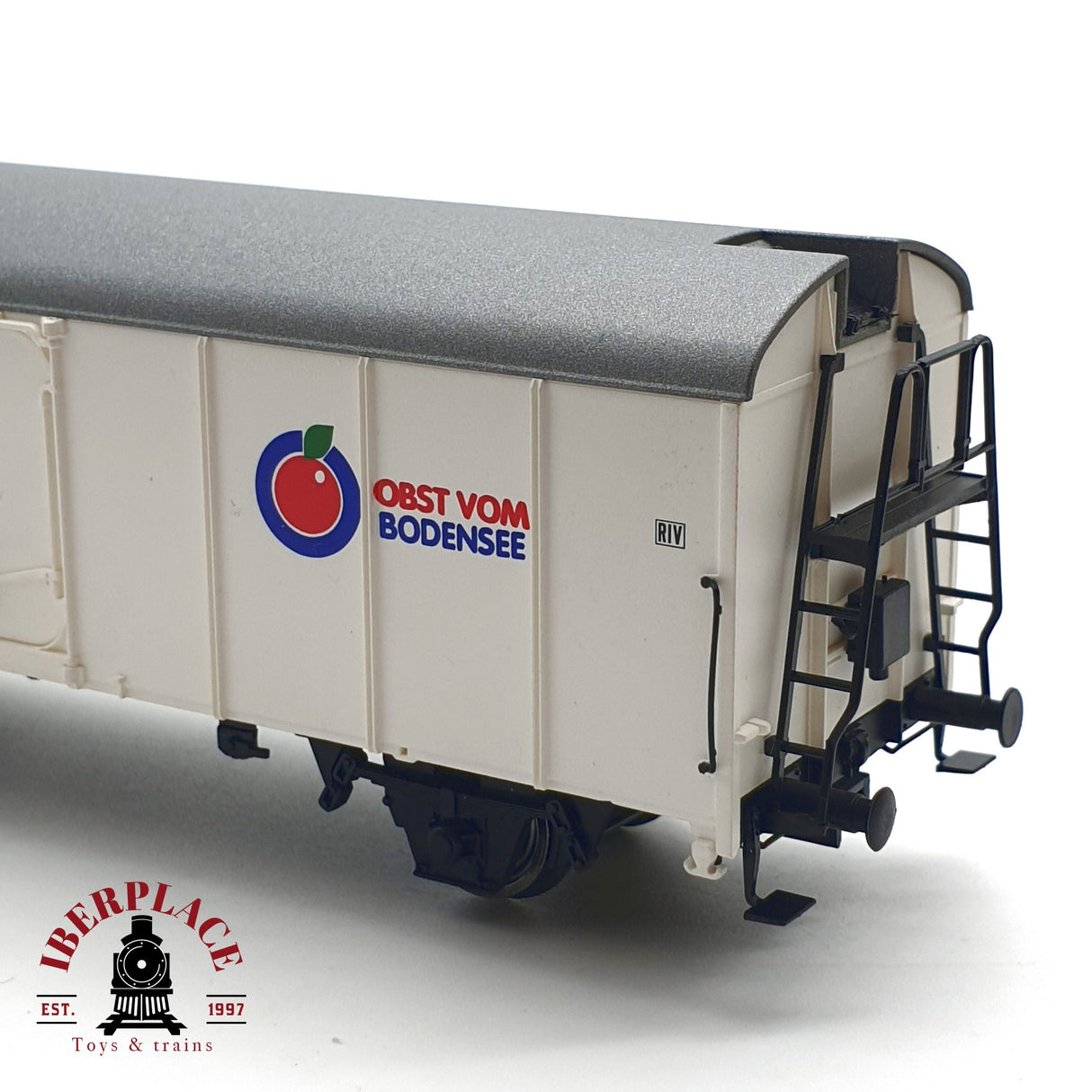 ♻️  DC BRAWA 2049 vagón mercancias Bodenseeobst DB H0 escala 1:87 E21