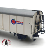 ♻️  DC BRAWA 2049 vagón mercancias Bodenseeobst DB H0 escala 1:87 E21