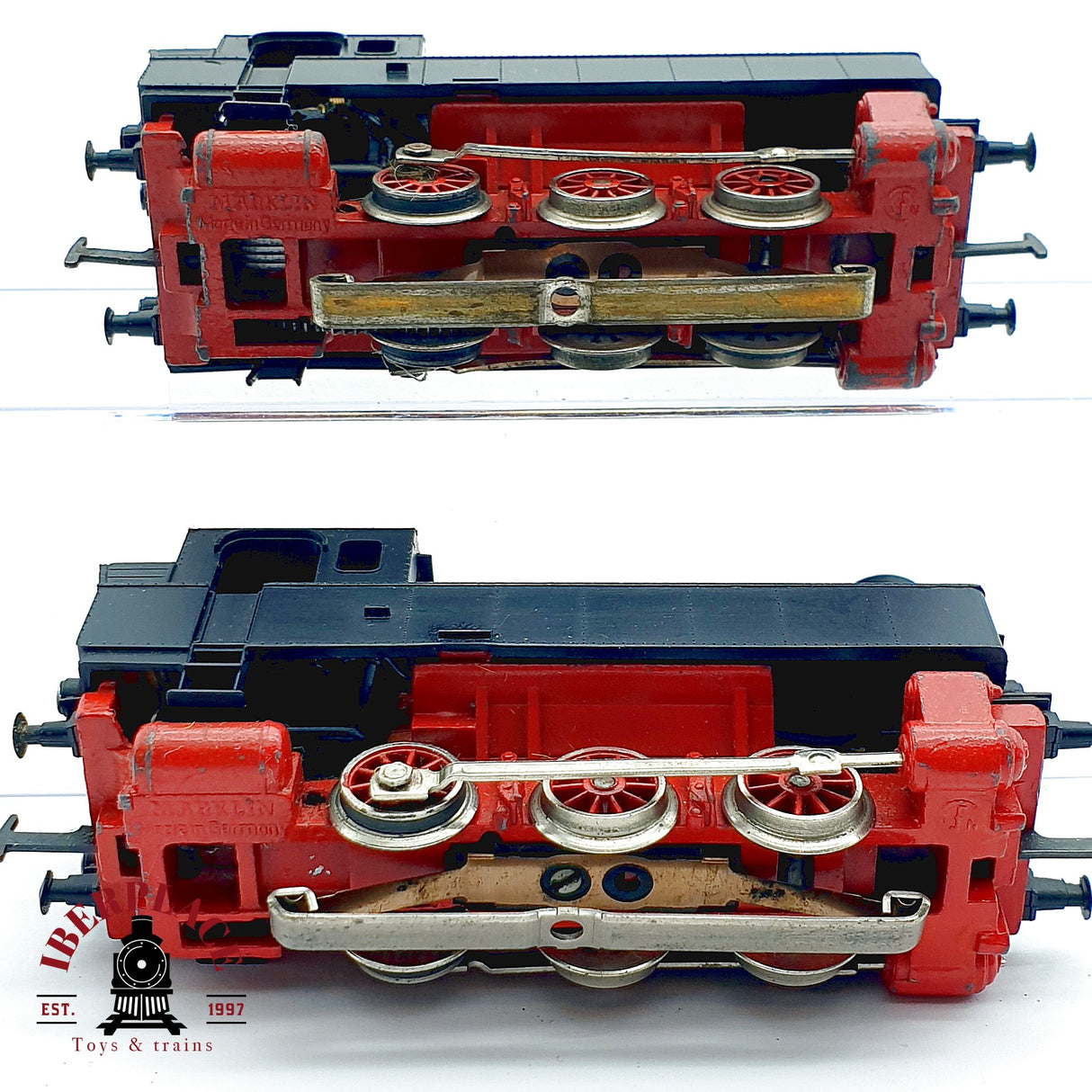 ♻️ 2x Märklin Locomotoras Vapor KL3000 / 3000 Tanque Tender AC H0 Escala 1:87