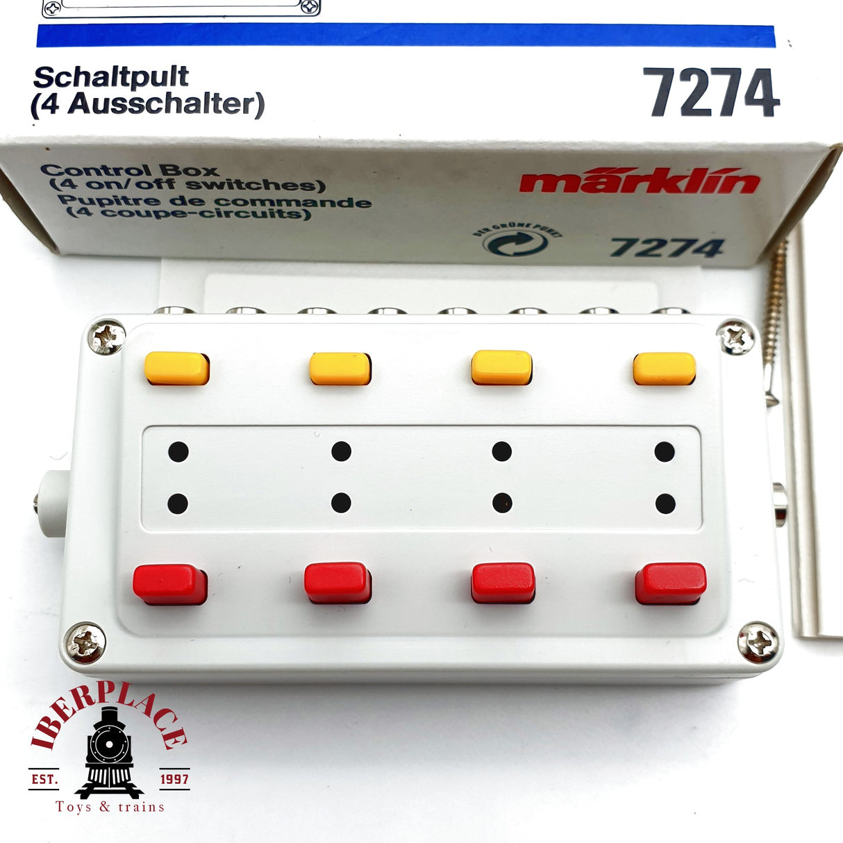 ♻️ Märklin 7274 Pupitre de mando H0 escala 1:87 E20