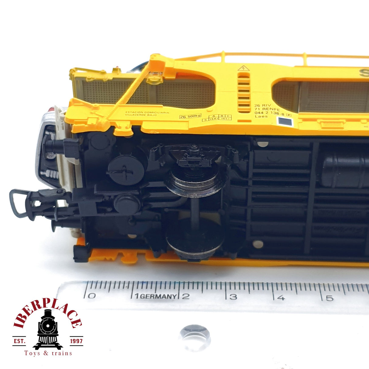 ♻️ Electrotren 6001 vagón portacoches SEMAT Tipo Laes RENFE H0 escala 1:87 A27 2/2