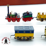 ♻️✨ Railex Z 1:220 - Set Histórico Tren "Adler" (1835) Época I en Estuche de Madera