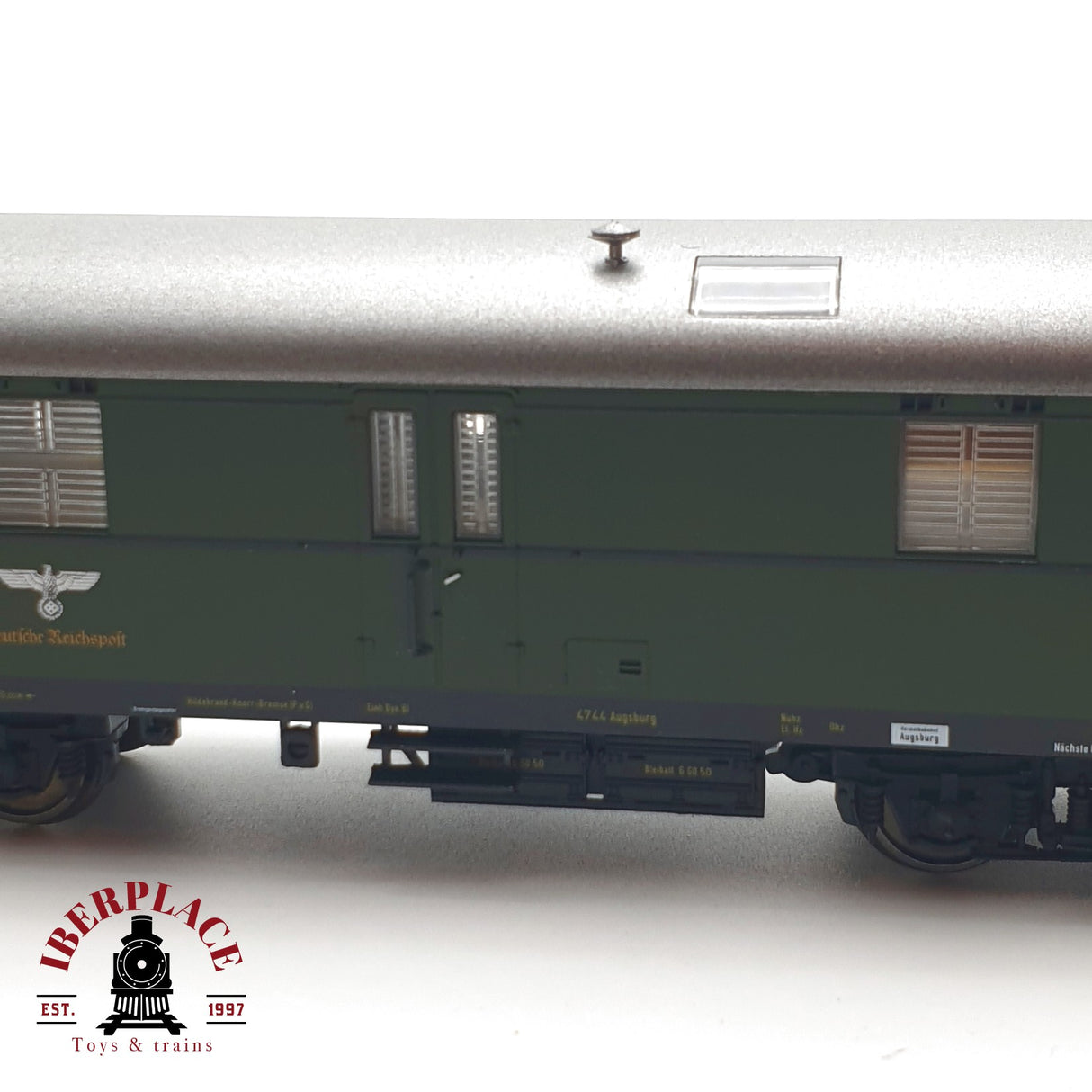 ♻️  DC PIKO 53220 vagón mercancias postales  DRP Ep III H0 escala 1:87 E21