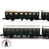 ♻️ Märklin 4x vagones pasajero DB clase 1-2 Z escala 1:220 V10
