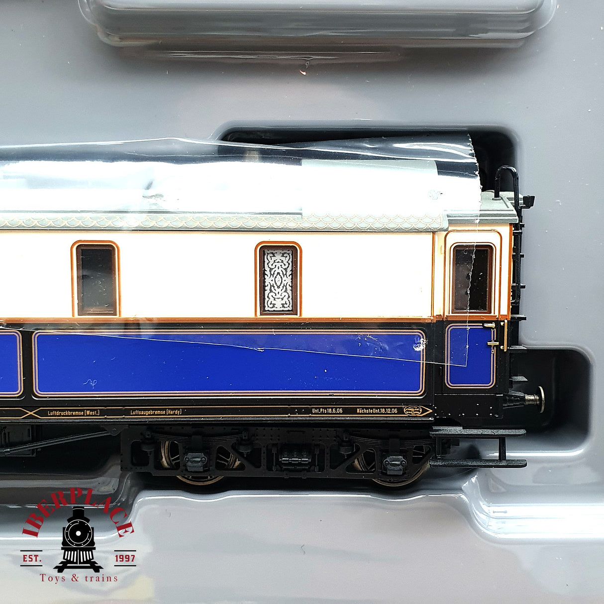 ♻️ Märklin 2881 vagones salon Kaiser KPEV tren rápido H0 escala 1:87 E19 1/2