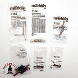 ♻️ Märklin Lote Recambios 2x 7185 7164 7183 Patines 2x 60030 Escobillas H0 Escala 1:87