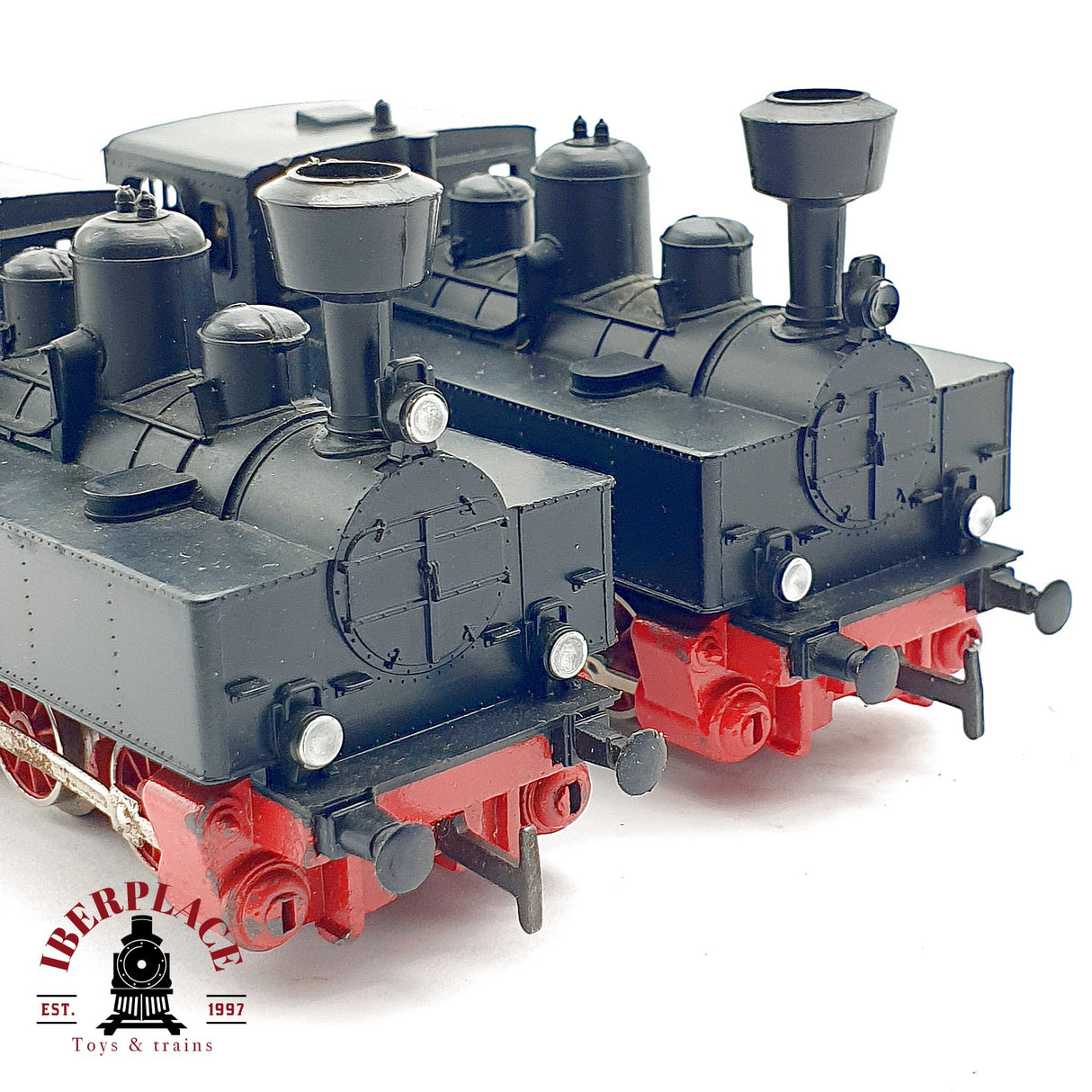 ♻️ 2x Märklin Locomotoras Vapor KL3000 / 3000 Tanque Tender AC H0 Escala 1:87