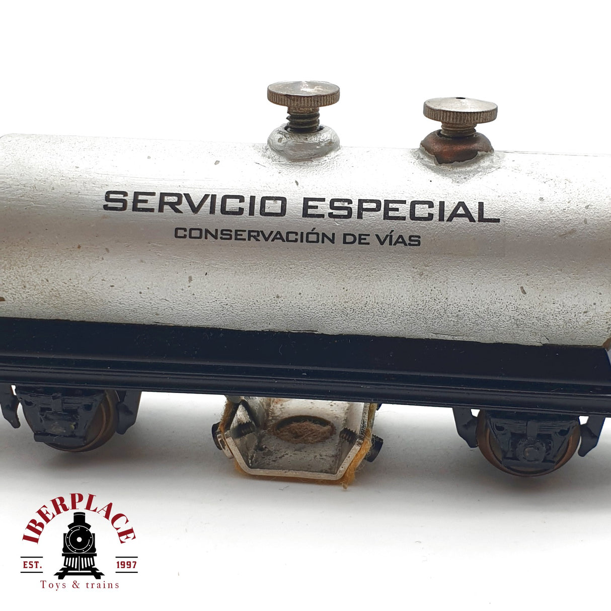 ♻️ Electrotren vagón cisterna servicio especial limpia vías RENFE H0 escala 1:87 A27