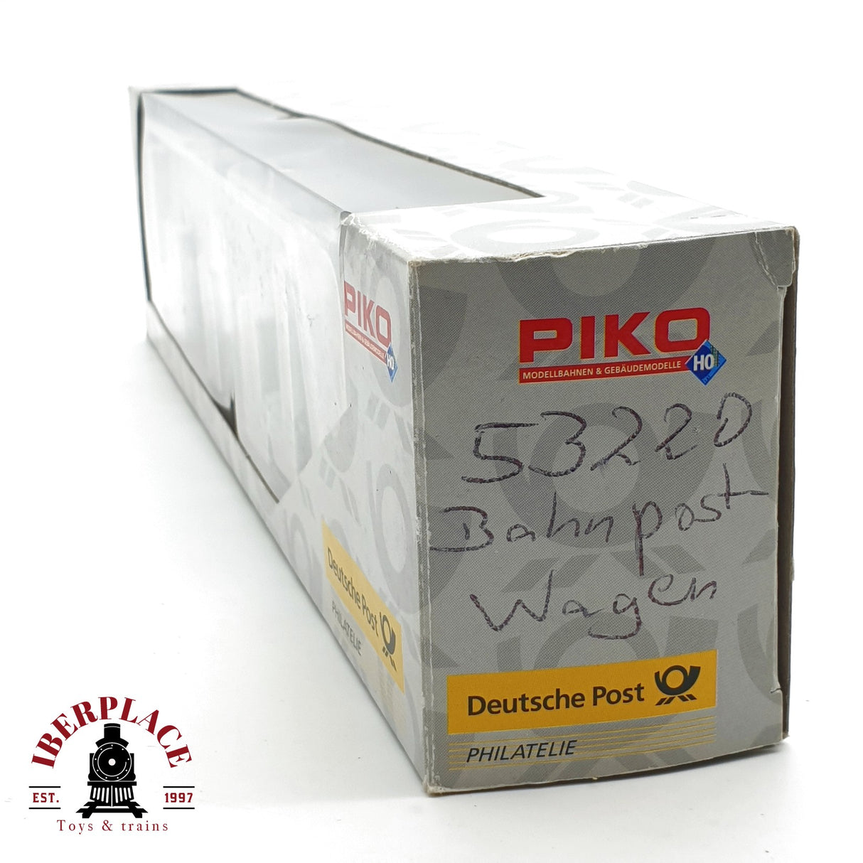 ♻️  DC PIKO 53220 vagón mercancias postales  DRP Ep III H0 escala 1:87 E21