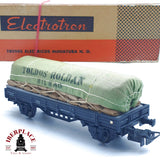 ♻️ Electrotren 1000/7 vagón plataforma toldos Roldan RENFE Bilbao H0 escala 1:87 A27
