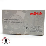 ♻️✨ Märklin Vagon Contenedor Euro DM Navidad Weihnachtswagen Escala Z 1:220